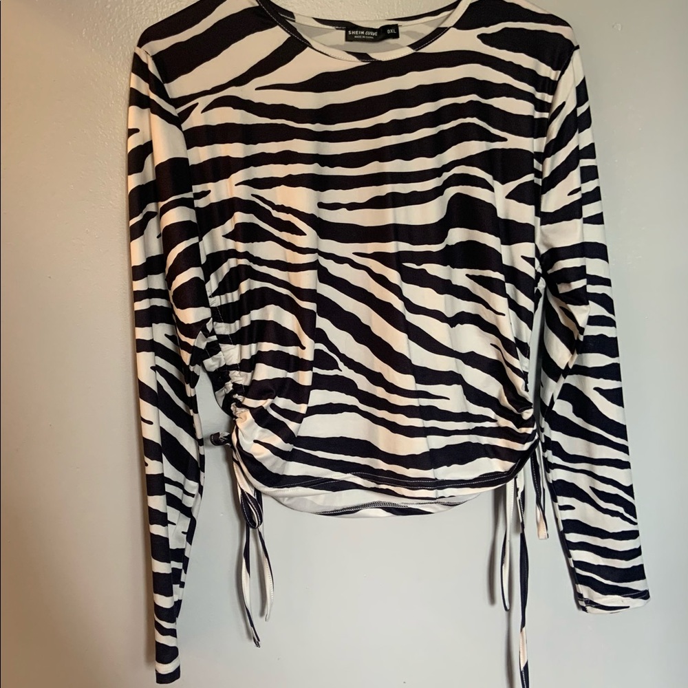 Zebra SHEIN top